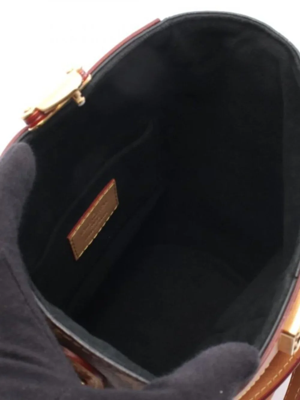 Louis Vuitton Handbag Duffle Canvas Leather - Picture 3 of 10